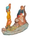Donna con anfora e lavandaia con base serie 10 cm in Pvc