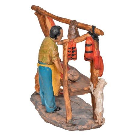 Carnicero con mostrador de trabajo con base serie 10 cm en Pvc