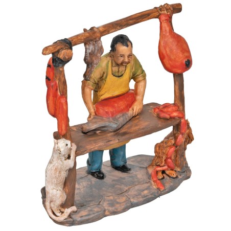 Butcher with workbench with base series 10 cm in PVC