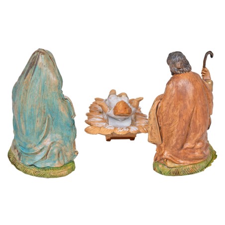 Natività 3 soggetti serie cm 10 in Pvc per presepe Mondo Presepi