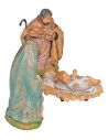 Natività 3 soggetti serie cm 10 in Pvc per presepe Mondo Presepi