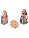 Natività 3 soggetti serie 13 cm in pvc