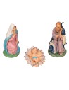 Natività 3 soggetti serie 13 cm in pvc