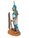 Roman soldier in painted resin 10 cm for nativity scene Mondo Presepi