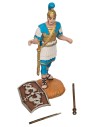Soldato romano in resina dipinta 10 cm per presepe Mondo Presepi