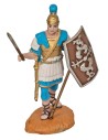 Roman soldier in painted resin 10 cm for nativity scene Mondo Presepi