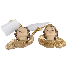 Conjunto de 2 ángeles cm 4x4 h Figuras Pascuales figuras pascuales 2