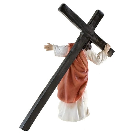 Set 2 angeli cm 4x4 h Statue Pasquali per presepe Mondo Presepi