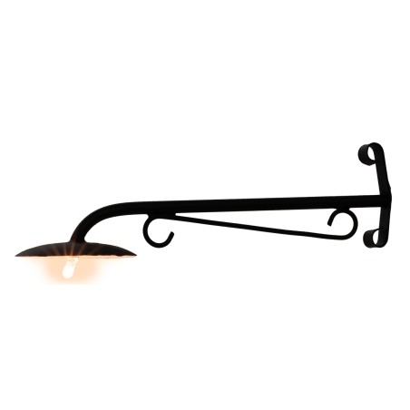 Lampione da parete 12,5 cm 12v per statue 30 cm per presepe