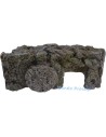 Sepulcro de resina de 25x9x11 cm para Estatuas Pascuales
