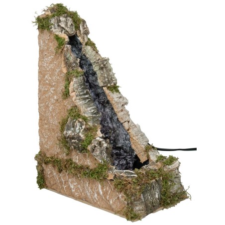 Triangular-shaped functioning waterfall cm 14x26x34 h
