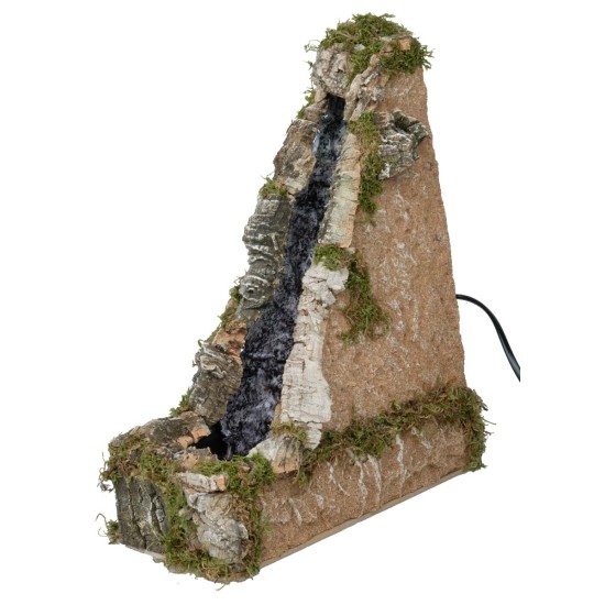 Cascada funcional forma triangular cm 26x14x34 h para belén