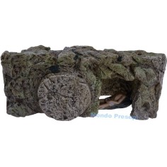 Sepulcro de resina de 25x9x11 cm para Estatuas Pascuales 2