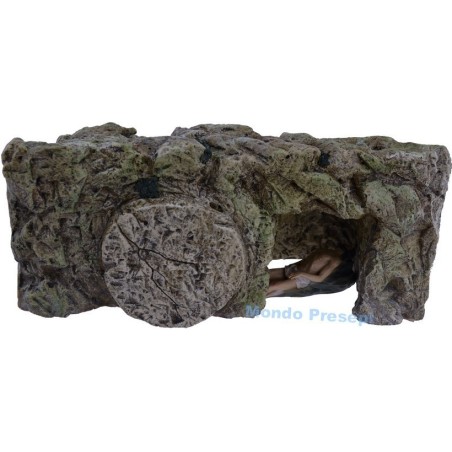 Sepulcro de resina de 25x9x11 cm para Estatuas Pascuales