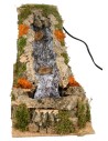 Working waterfall with stream effect 55x20x25h cm for nativity scene