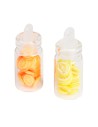 Set de 2 frascos de rodajas de cítricos de 3 cm de altura para belén Mondo