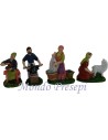 Cm 6 Set 4 mestieri in resina