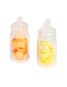 Set of 2 jars of citrus slices 3 cm high for Mondo nativity scene