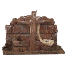 Rustic well, 15x9x10 cm h