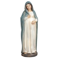 Madonna gestante 20 cm in resina