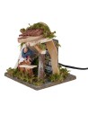 Falegname in movimento con ambientazione 15x15x15 h
