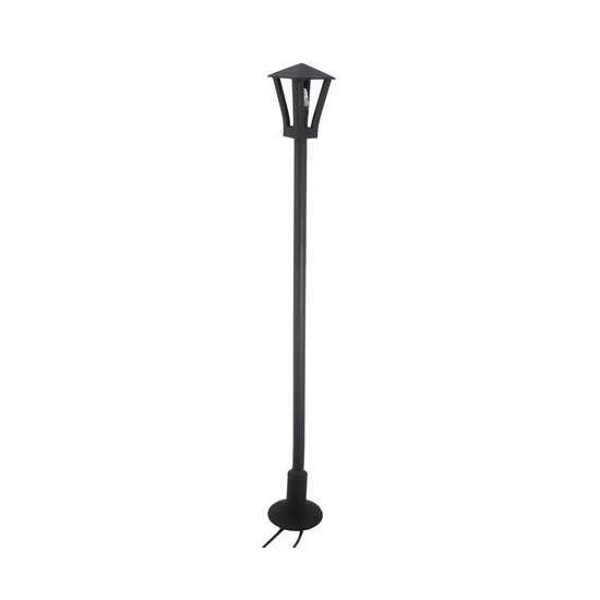The lamppost to the ground, 17 cm long with microlampada 12v.