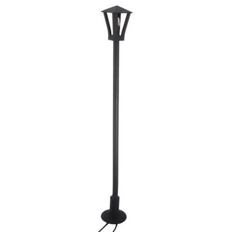 The lamppost to the ground, 17 cm long with microlampada 12v.