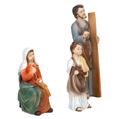 Nazareth family 12 cm resin