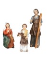 Famiglia di Nazareth 12 cm resina per presepe Mondo Presepi