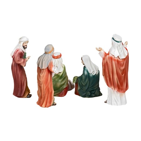 Entrance set to Jerusalem 12 cm in resin for Mondo nativity scene