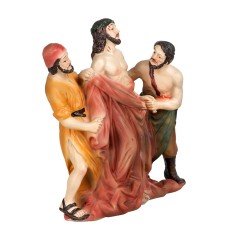 Svestizione di Cristo 12 cm in resina 2