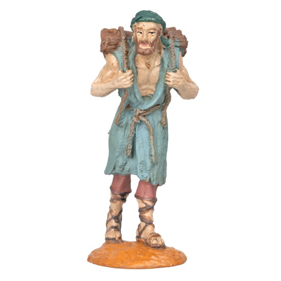 Arab man with serious Oliver series bands 9 cm for Mondo nativity scene