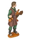 Shepherd with rooster Oliver series 15 cm for Mondo Presepi nativity scene
