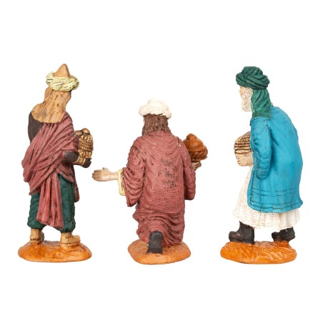 Set re magi arabi serie Oliver 9 cm per presepe Mondo Presepi
