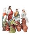Conjunto de bodas de Caná 12 cm en resina 12 piezas