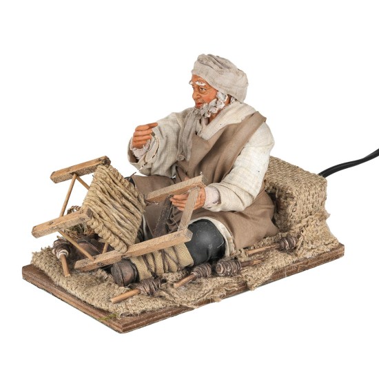 Riparatore di sedie movimento serie 30 cm per presepe Mondo