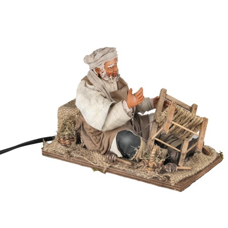 Movable chair repairer series 30 cm for Mondo nativity scene