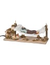 Hombre durmiendo en hamaca serie 12 cm en movimiento