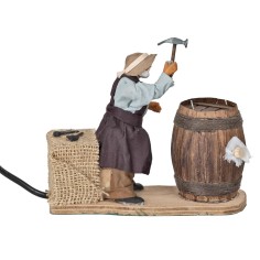 copy of Pigiatore d'uva serie 12 cm in movimento per presepe 2