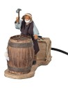 copy of Grape Crusher series 12 cm in motion for nativity scene