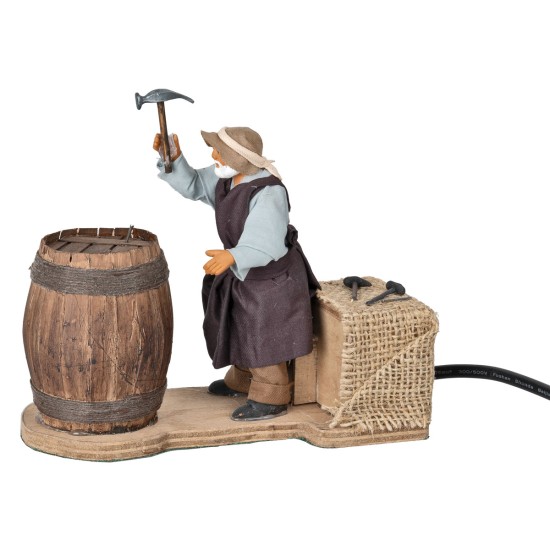 copy of Pigiatore d'uva serie 12 cm in movimento per presepe