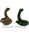 Conjunto de 2 serpientes de resina