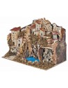 Landscape with pond cm 28x15x20 h for nativity scene Mondo Presepi