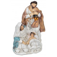Nativity block cm 10x7x13 h for Mondo Presepi nativity scene