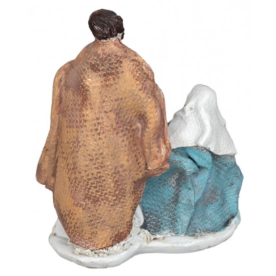 Nativity block cm 10x7x13 h for Mondo Presepi nativity scene