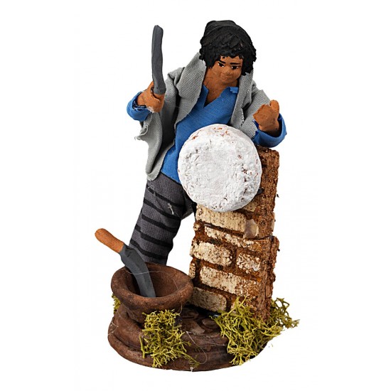 Knife Grinder 12 cm for Nativity Scene Mondo Presepi