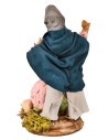 Farmer with pigs 12 cm for Mondo Presepi nativity scene