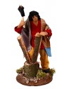 Lumberjack 12 cm for nativity scene Mondo Presepi