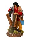 Lumberjack 12 cm for nativity scene Mondo Presepi