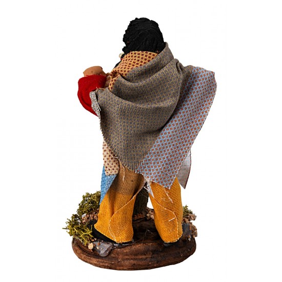 Boscaiolo cm 12 per presepe Mondo Presepi